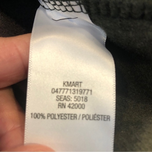 Basic Editions Men’s Green Tan Camo Fleece 1/4 Zip Pullover Outdoors Cozy Sz XXL - Picture 5 of 8